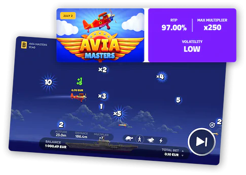 Medium Risk Balanced Altitude strategy for Aviamasters